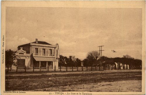 Tindja, La Gare et le Terminus