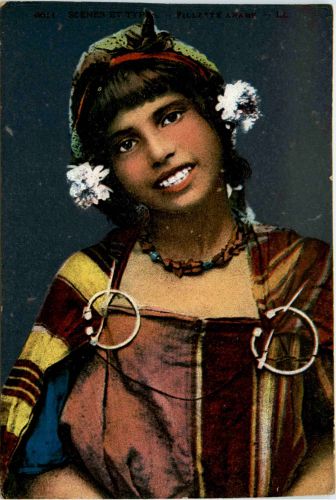 Algerien sonstige, Filette Arabe