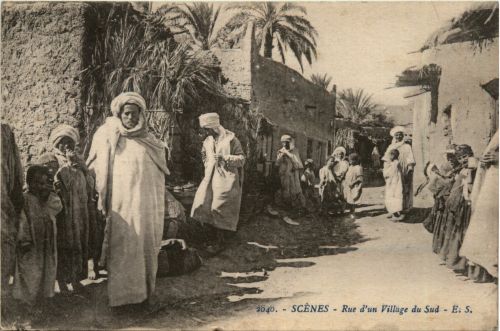 Algerien sonstige, Rue dùn Village du Sud
