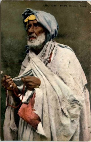Algerien sonstige, Priere du vieil Arabe