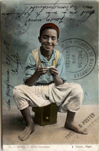 Algerien sonstige, Cireur-decrotteur