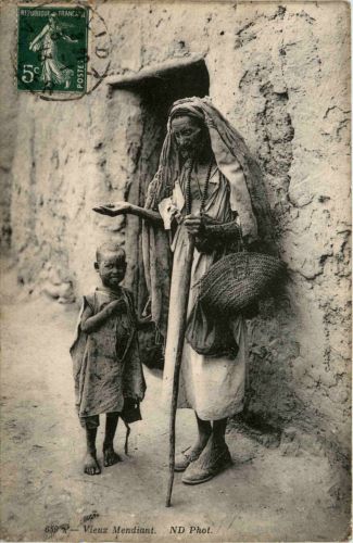 Algerien sonstige, Vieux Mendiant
