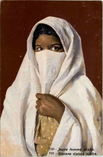 Algerien sonstige, Jeune femme arabe