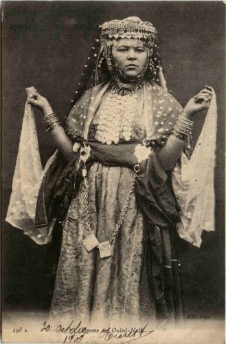 Algerien sonstige, Femme des Ouled-Nails