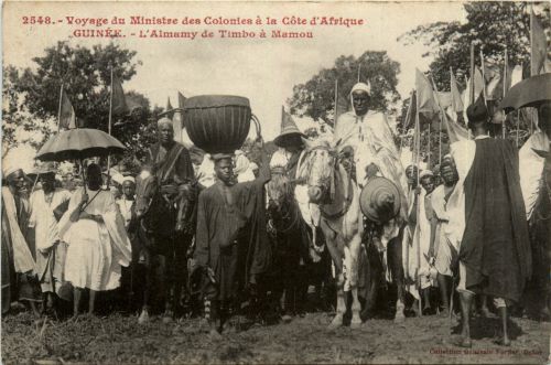 Guinee - Voyage du Ministre des Colonies
