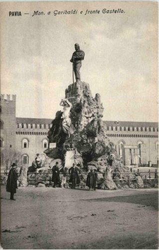 Pavia - Mon. a Garibaldi