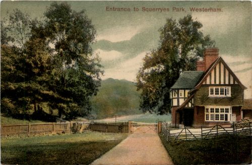 Westerham - Entrance to Squerryes Park