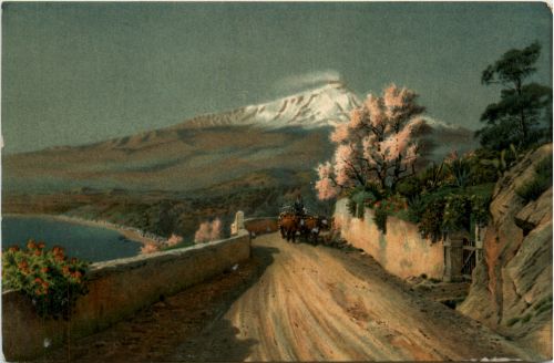 Taormina - Strada col Etna
