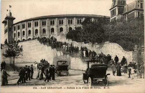 San Sebastian - Subida a la Plaza de Toros