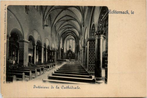 Echternach - Interieur de la Cathedrale