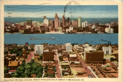 Downtown Windsor - Detroit