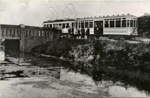 Gele tram - Leiden - Den Haag