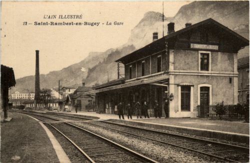 Saint Rambert en Bugey - La Gare