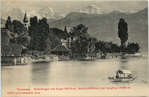 Hilterfingen mit Eiger