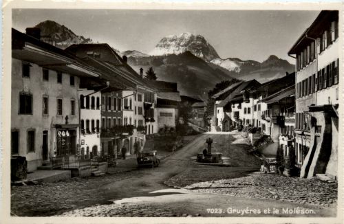 Gruyeres et le Moleson