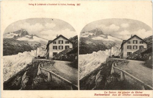 Rhonegletscher - Stereo
