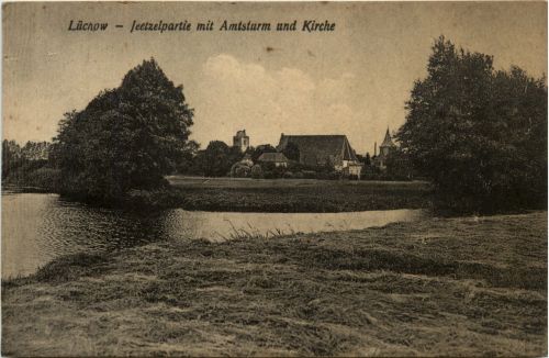 Lüchow - Jeetzelpartie mit Amtsturm