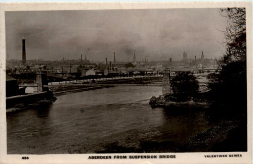 Aberdeen from Suspension Bridge