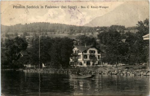Pension Seeblick in Faulensee bei Spiez