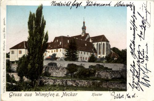 Gruss aus Wimpfen am Neckar