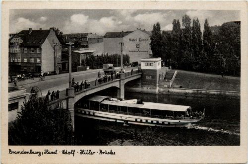 Brandenburg - Havel - Adolf Hitle Brücke
