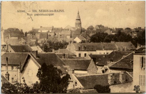 Neris-les-Bains, Vue panoramique