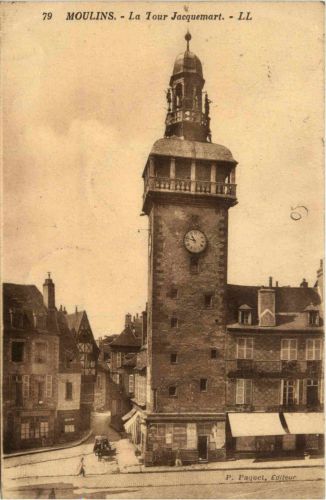 Moulins, La Tour jaquemart