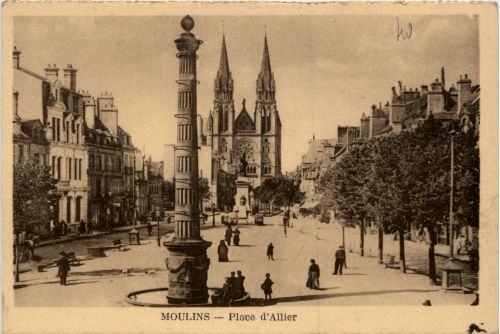 Moulins, Place dÀllier