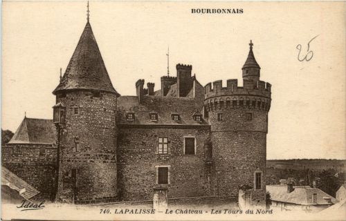 Bourbonnais, Lapalisse, le Chateau - Les Tours du Nord