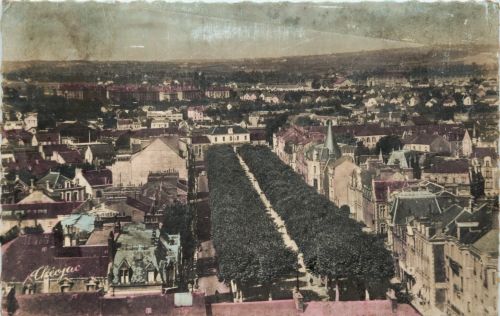 Montlucon, Vue dènsemble sur làvenue Marx-Dormoy