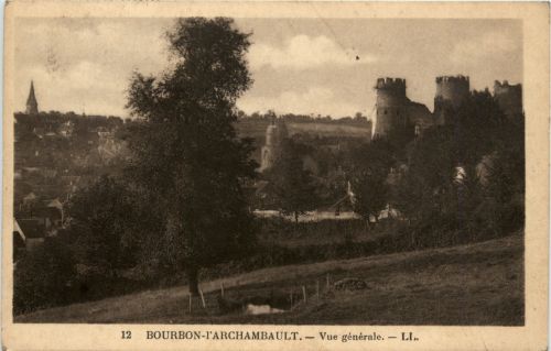 Bourbon-LÀrchambault - Vue generale