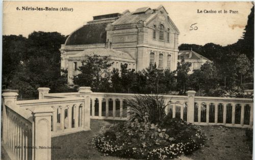 Neris-les-Bains, Le Casino et le Parc