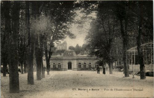 Neris-les-Bains, Pres de lÈtablissement Thermal