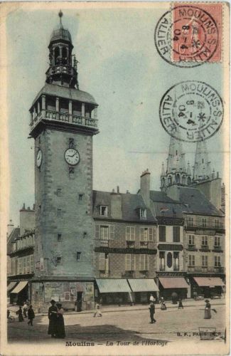 Moulins, La Tour de l`Horloge