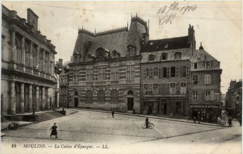 Moulins, La Caisse dÈpargne