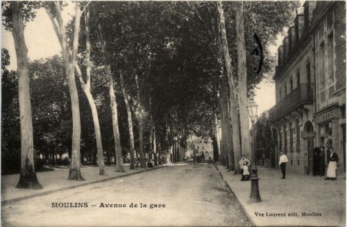 Moulins, Avenue de la gare