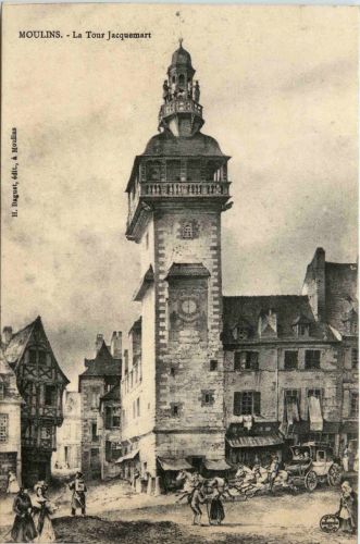 Moulins, La Tour Jaquemart