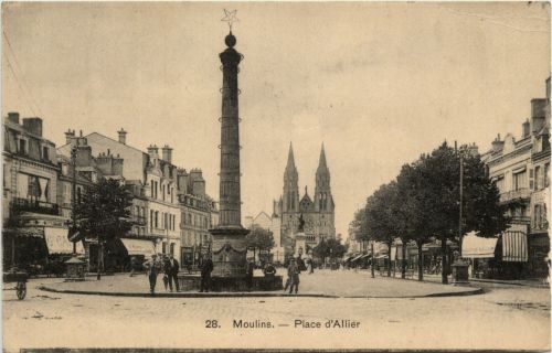 Moulins, Place dÀllier