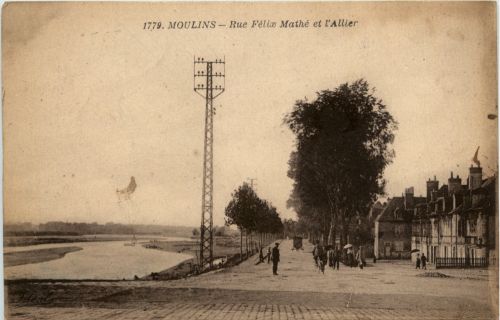 Moulins, Rue Felix Mathe et lÀllier