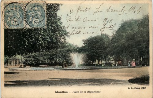 Moulins, Place de la Republique