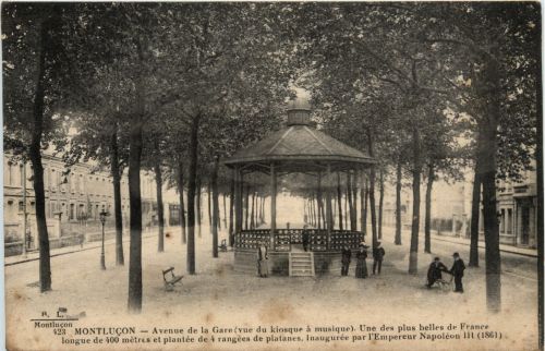 Montlucon, Avenue de la Gare