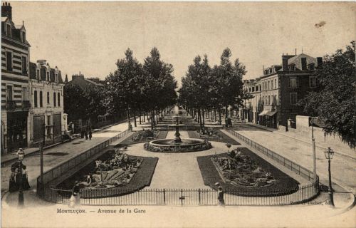 Montlucon, Avenue de la Gare