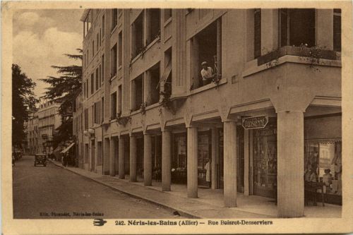Neris-les-Bains - Rue Bolsrot-Desserviers