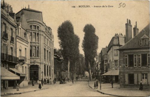 Moulins, Avenue de la Gare