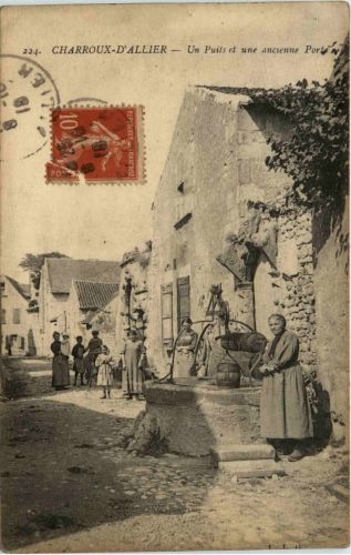 C´harroux-DÁllier, Un Puits et une ancienne