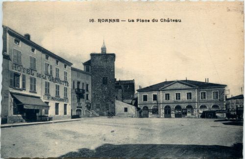 Roanne, La Place du Chateau