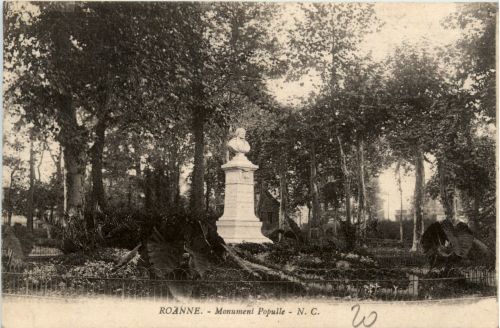 Roanne, Monument Populle
