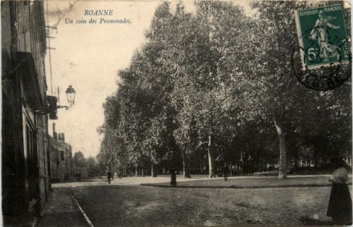 Roanne, Un coin des Promenades