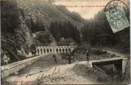 Rochetaillee, Les Vannes de Pas-du-Rio