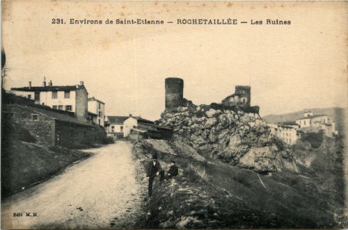 Rochetaillee, Les Ruines